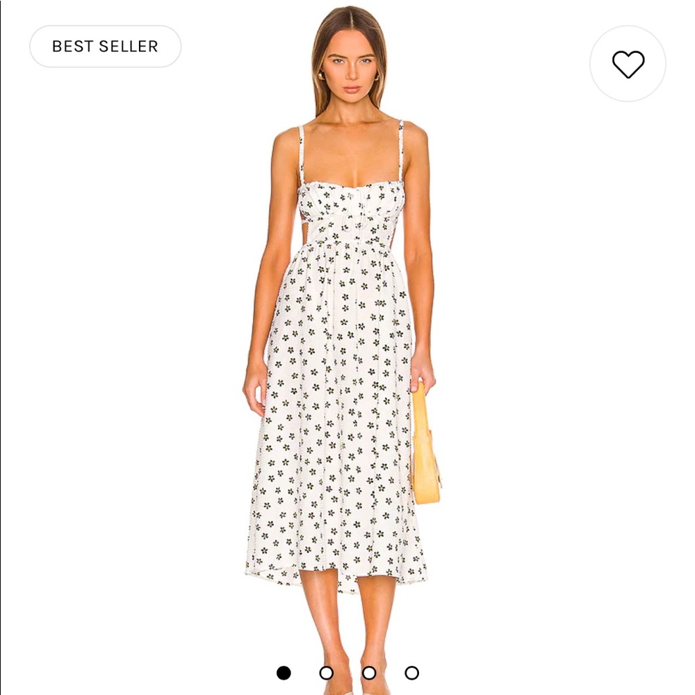 NWT For Love & Lemons midi dress